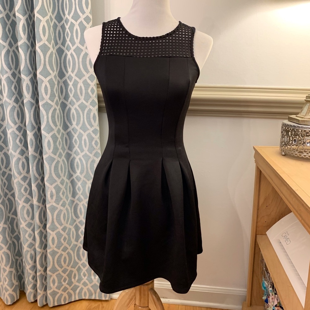 Fit and Flare Black Dress